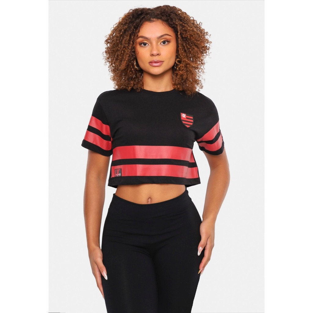Cropped Flamengo Oversized: Estilo e Conforto!