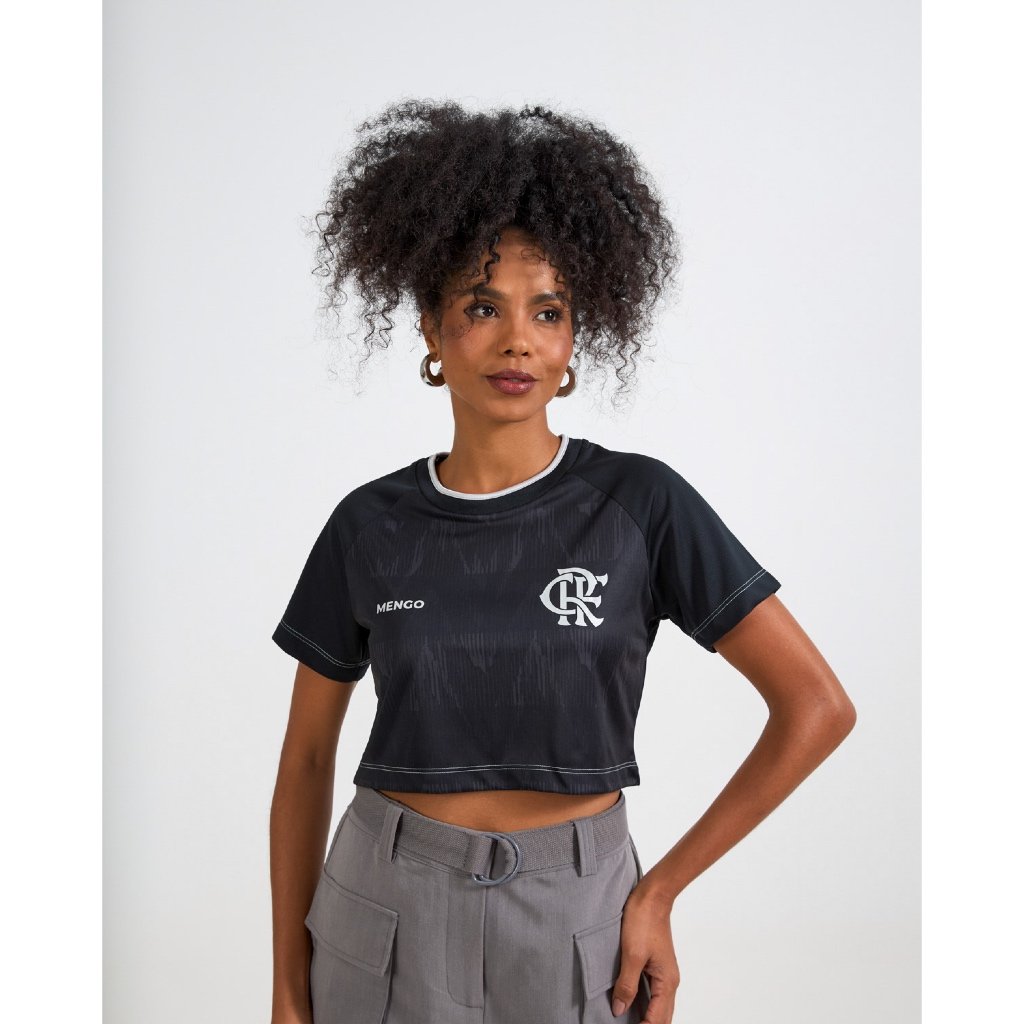 Cropped Flamengo Trama: Leveza e Estilo!