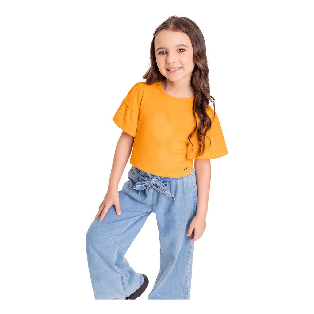 Cropped Infantil Menina: Estilo e Conforto!
