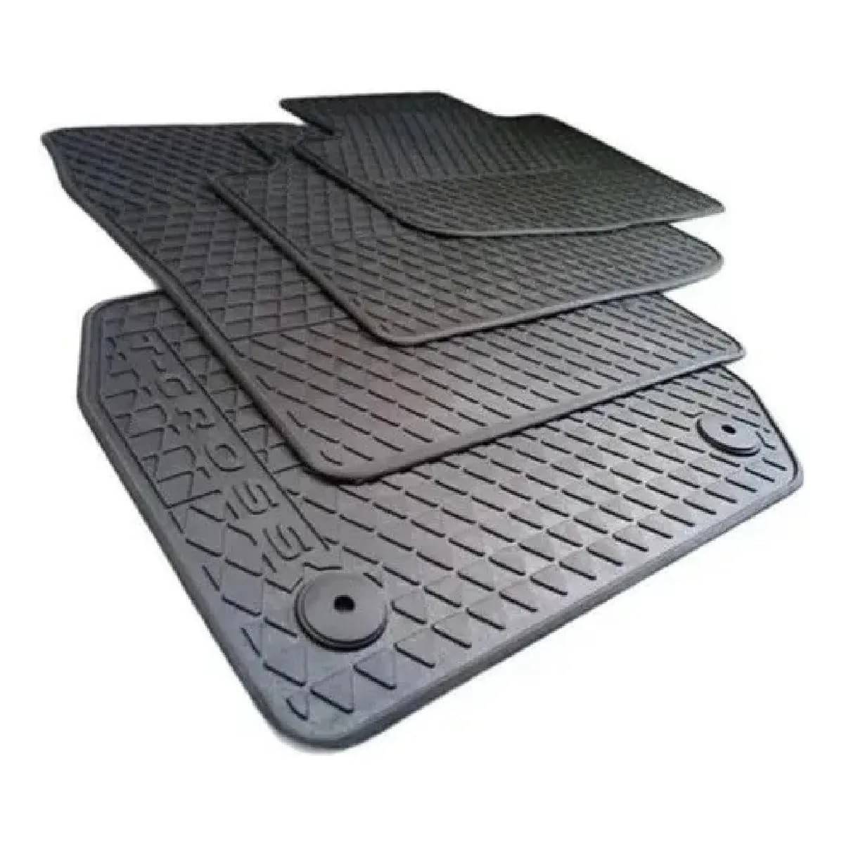 Jogo de Tapetes de Borracha Premium para VW T-Cross 2GP061500: Proteção e Estilo