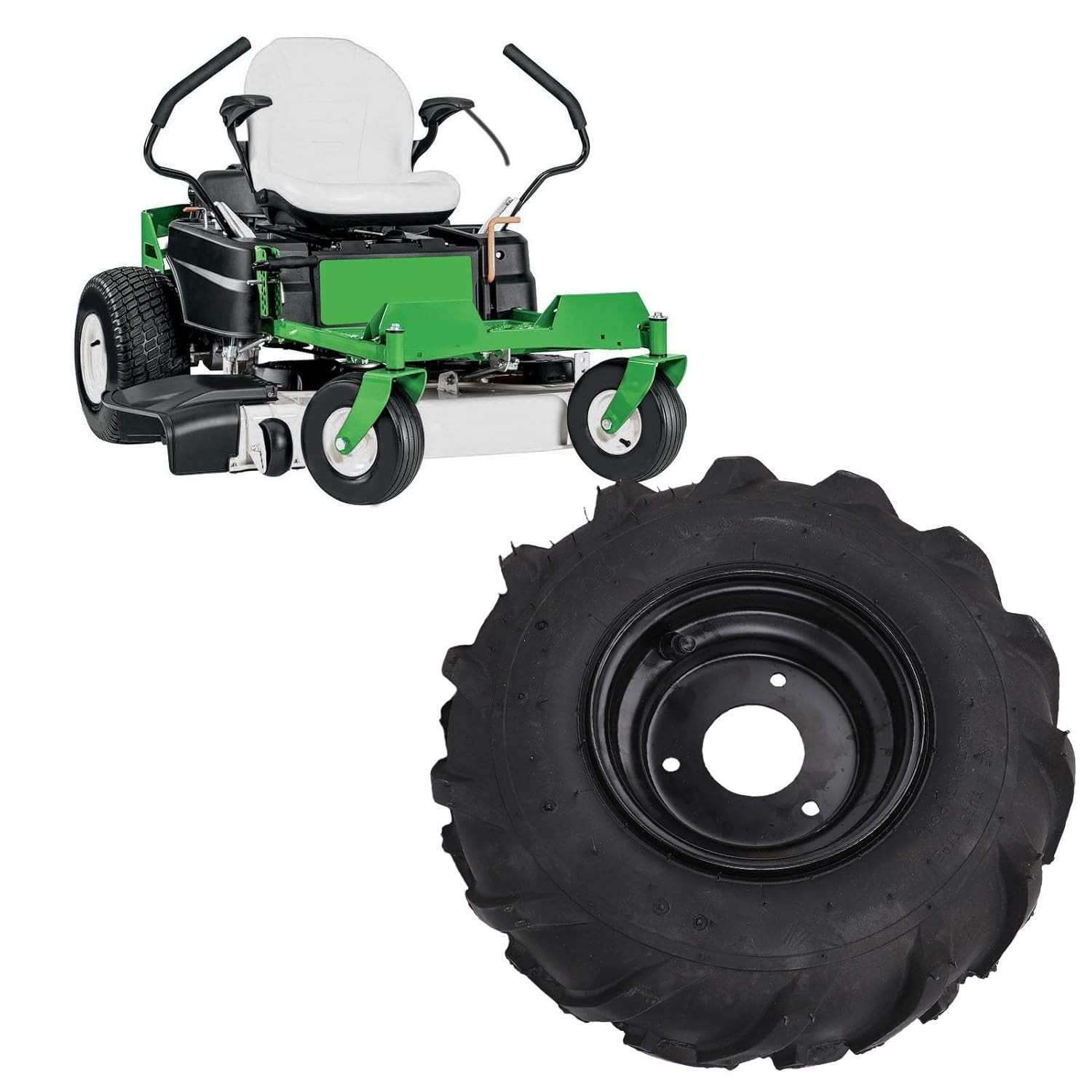 Pneu 13x5.00-6 para Kart Cross e ATV: Resistente a Furos e Alta Tração