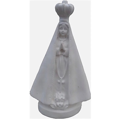 Kit com 3 Nossa Senhora Aparecida 25cm em Gesso Cru
