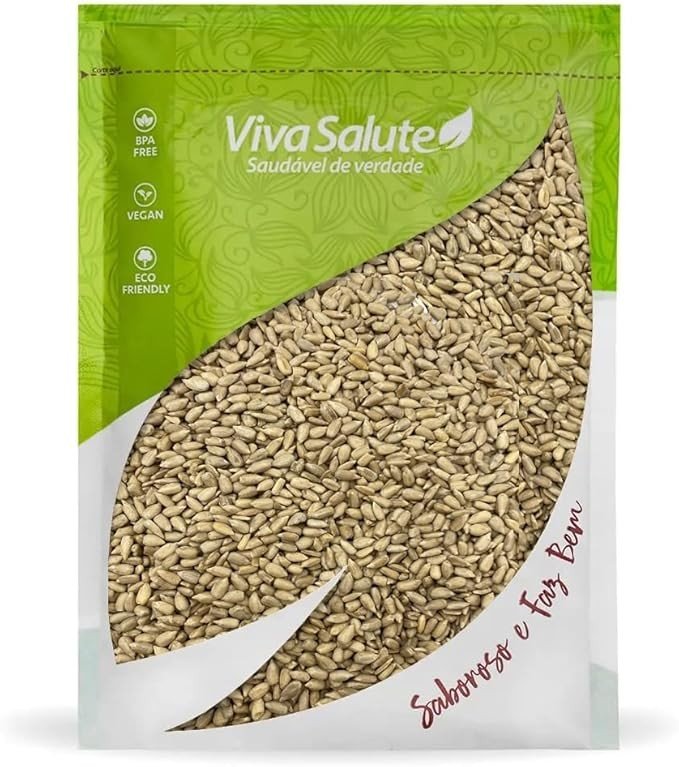 Semente De Girassol Crua sem Casca Viva Salute - 500g