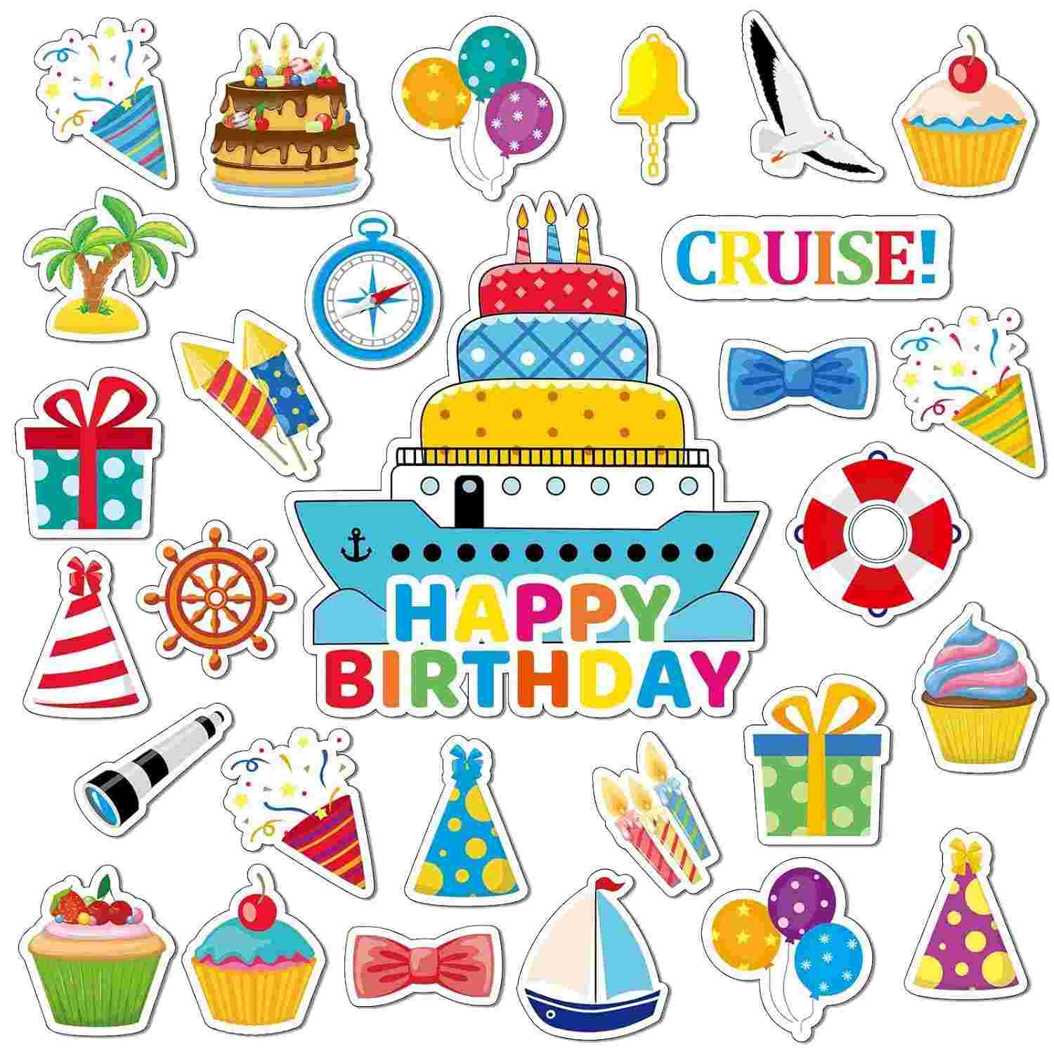 cruzeiro-divertidos-porta-26-para-de-aniversario-a-decoracao-imas-de-a