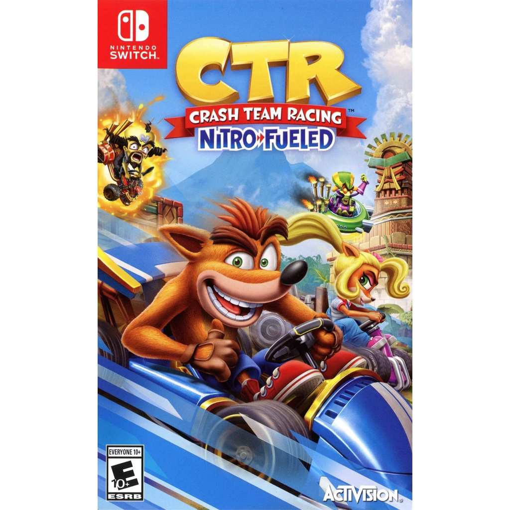 CTR Nitro Fueled Switch: Acelere e Vença!