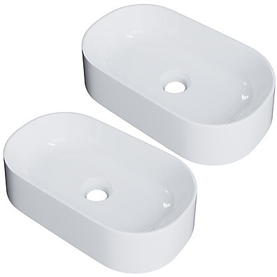 Cuba de Apoio Oval: Elegância para seu Lavabo
