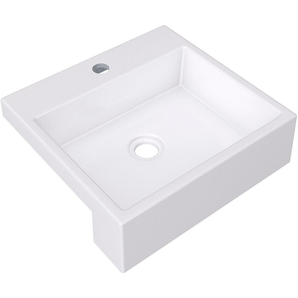 Cuba de Banheiro Quadrada C01: Elegância Lyam Decor