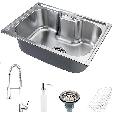 Cuba Gourmet Inox 50cm + Torneira: Sua Cozinha Completa!
