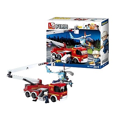 Cubic Caminhão de Bombeiros: Aventura e Montagem!