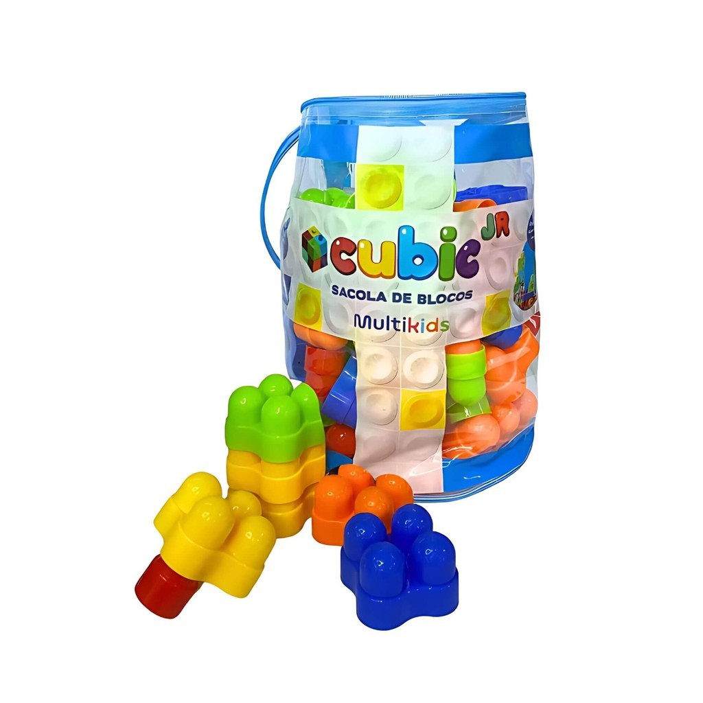Cubic Jr 80 Peças: A Diversão que Estimula Seu Filho!