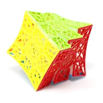 Cubo Mágico 3x3x3 DNA Côncavo Qiyi – Profissional e Veloz!