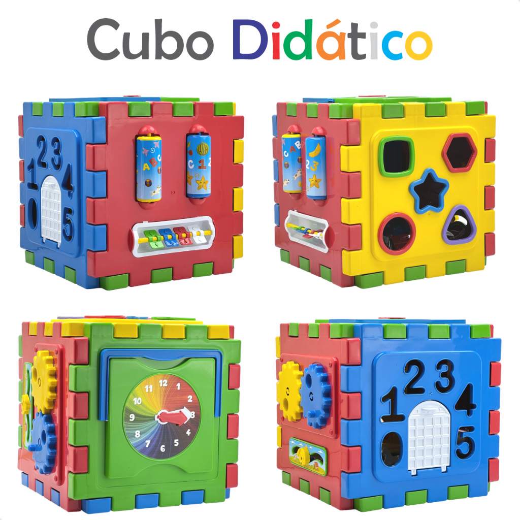 Cubo Mágico de Montar: Diversão e Aprendizado!