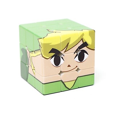 Cubo Mágico Zelda 3x3: Original, Lubrificado e Personalizado!