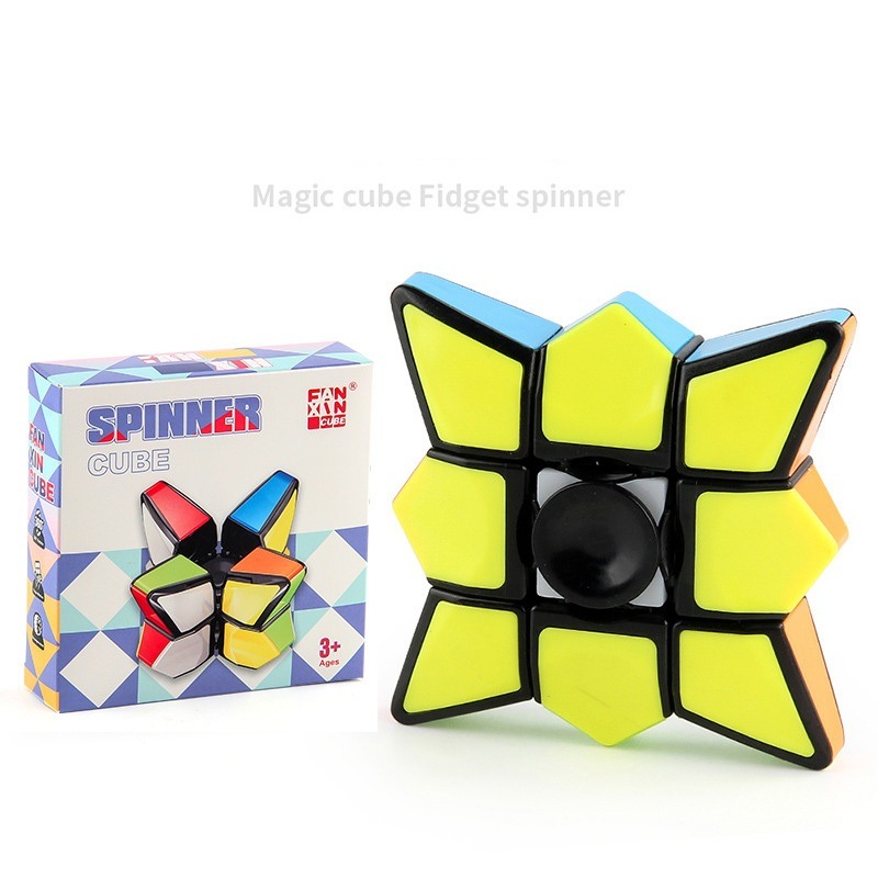 Cubo Spinner 1x3x3 Yumo: Anti-Stress e Diversão!