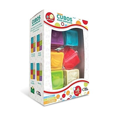 Cubos de Empilhar: Diversão e Aprendizado!