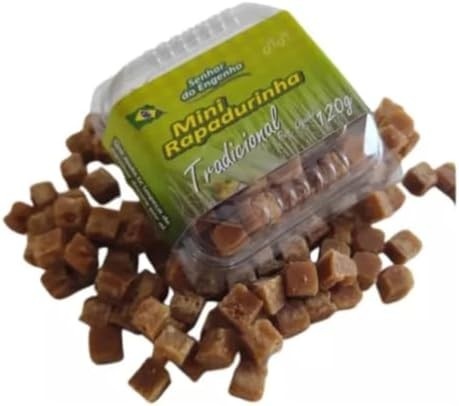 Mini Rapadura Natural Pura Sabor Do Engenho 120g Cubos - Doce (Tradicional)