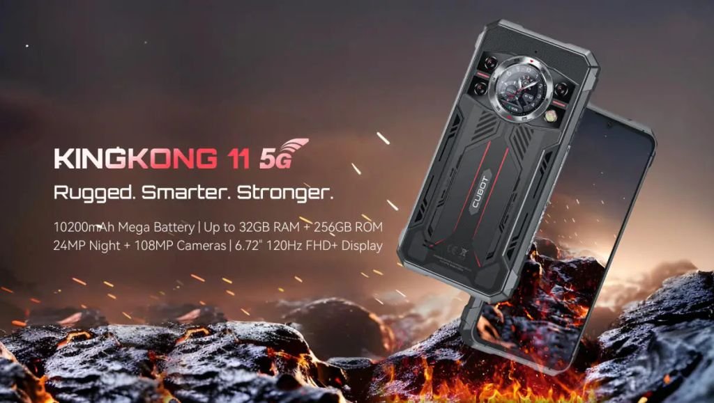 Cubot KingKong 11: O Imbatível 5G!