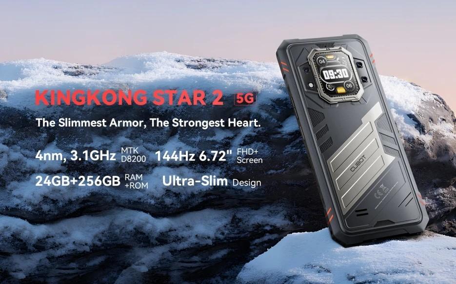 Cubot KingKong Star 2: O 5G Robusto e Imbatível