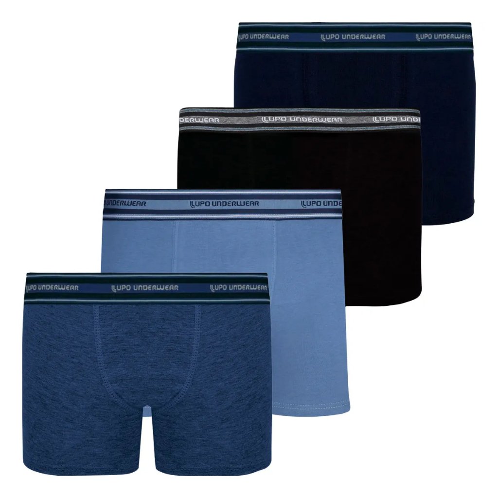 Cueca Boxer Infantil Lupo: Conforto e Qualidade!