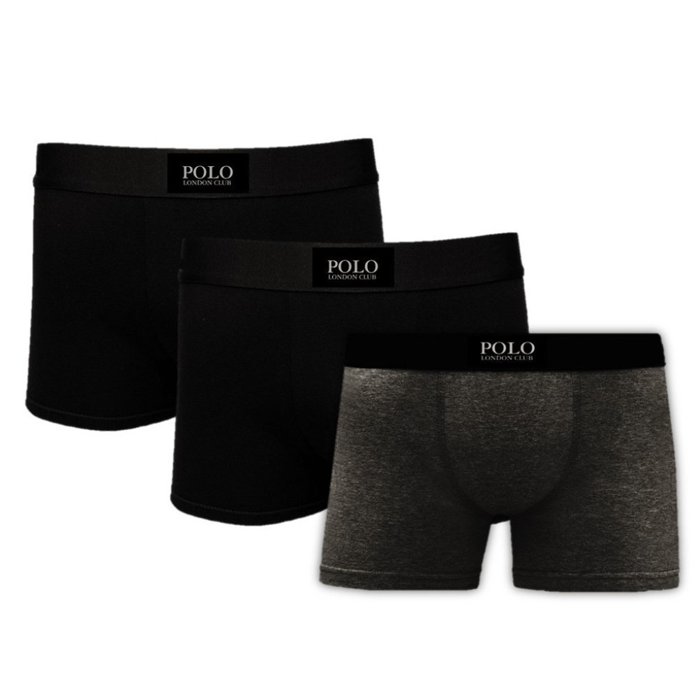 Cueca Boxer London Club: Conforto em Algodão (Kit c/3)