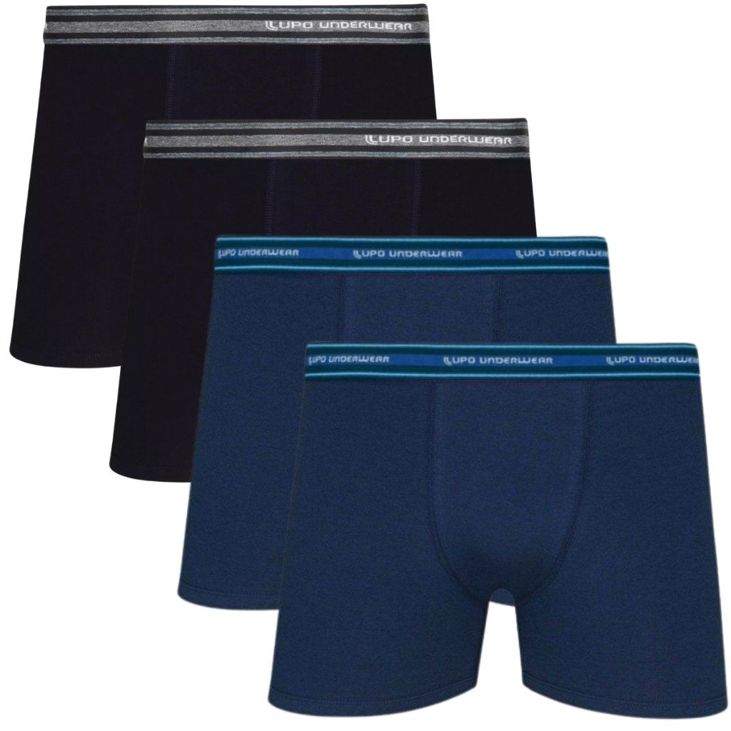 Cueca Boxer Lupo Algodão: Conforto e Qualidade!
