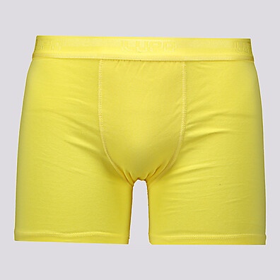 Cueca Boxer Lupo Amarela: Conforto e Elasticidade
