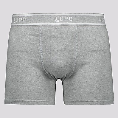 Cueca Boxer Lupo Basic: Conforto em Algodão!