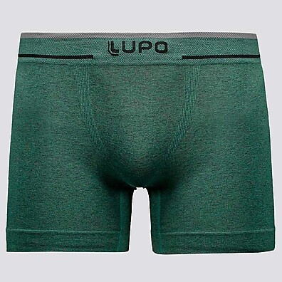 Cueca Boxer Lupo Sem Costura: Conforto Oliva