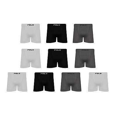 Cueca Boxer Masculina: Conforto em Kit com 10 Peças