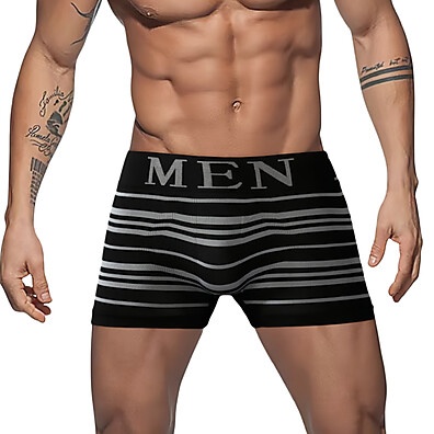 Cueca Boxer Masculina Sem Costura: Conforto Z&D!