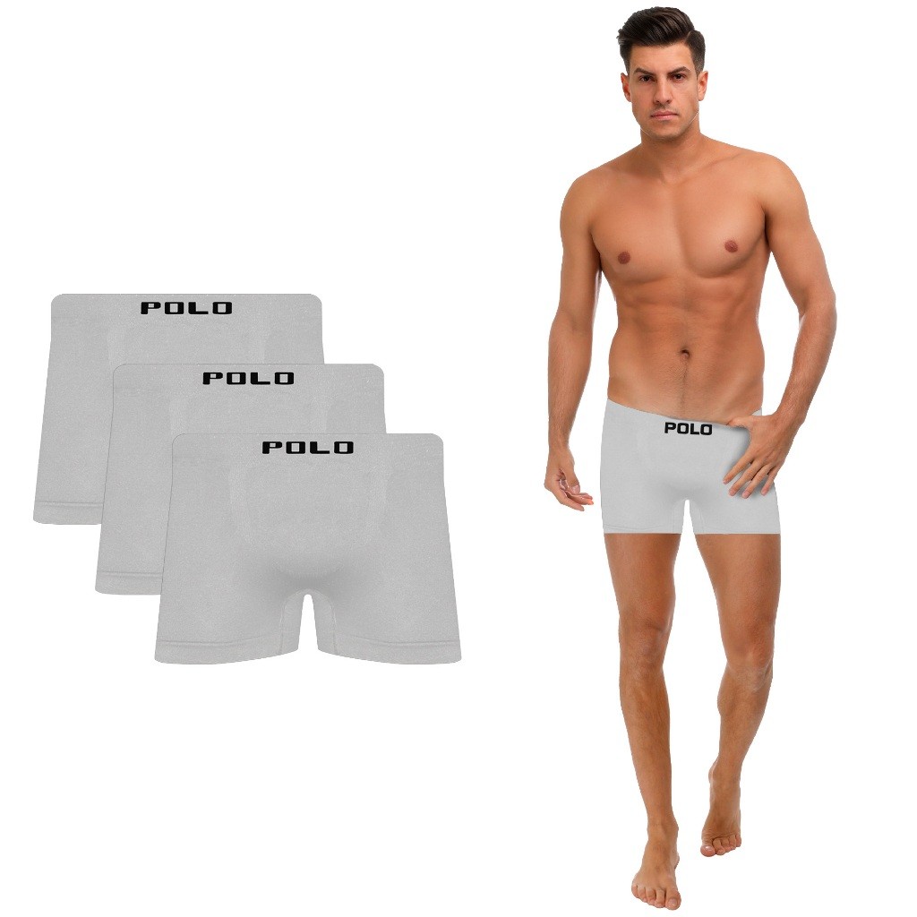 Cueca Boxer Microfibra: Conforto em Kit com 10 Peças