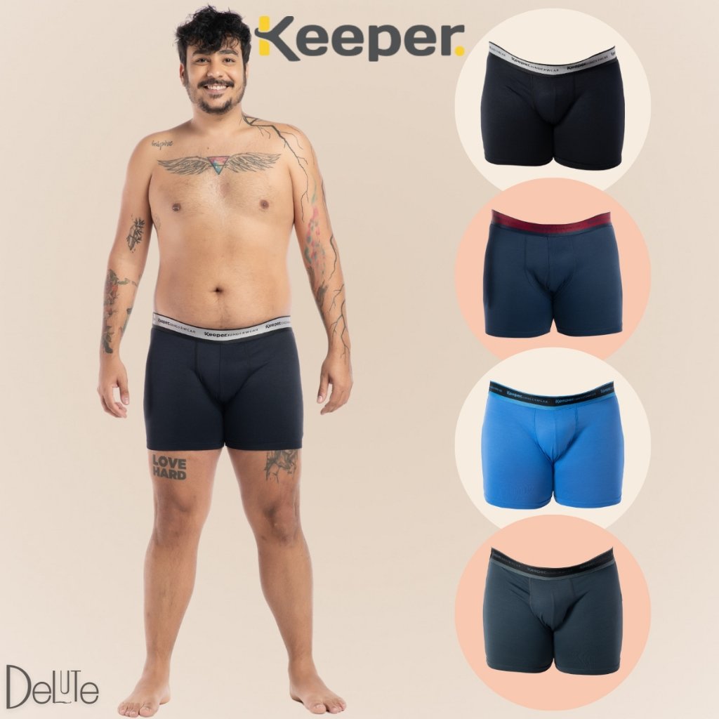 Cueca Boxer Plus Size: Conforto Sem Costura!