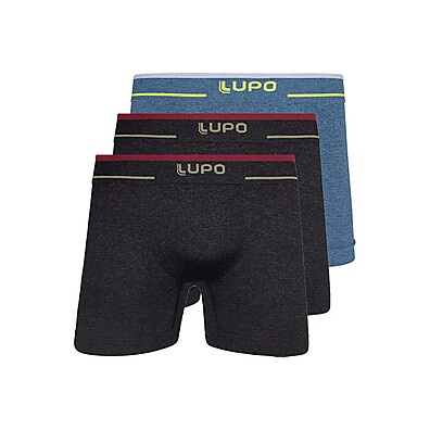 Cueca Boxer Plus Size Lupo: Conforto e Cores!