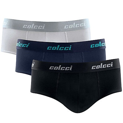 Cueca Slip Colcci: Conforto e Qualidade em Kit com 3