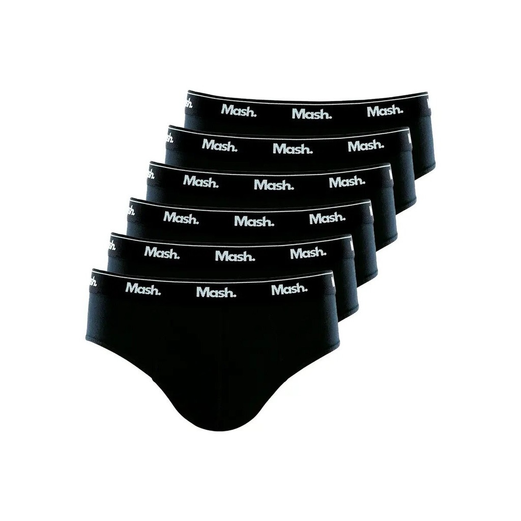 Cueca Slip Mash 073.58: Conforto em Algodão!