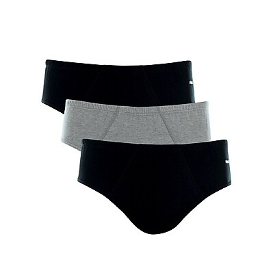 Cueca Slip Mash: Kit 3 Algodão Conforto