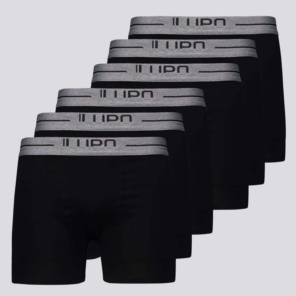 Cuecas Boxer Lupo Anatomic: Conforto em Kit!