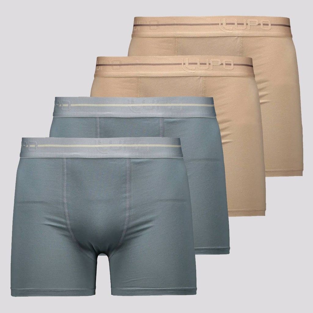 Cuecas Boxer Lupo Touch: Conforto e Qualidade!