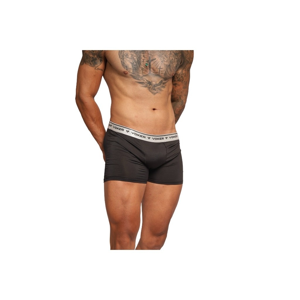 Cuecas Boxer Microfibra Voker: Kit 10 Conforto!
