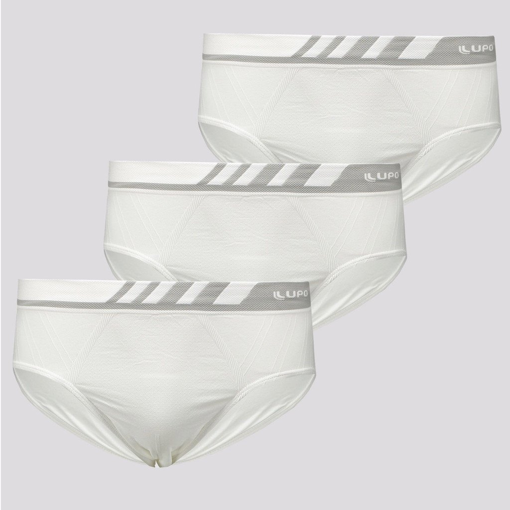 Cuecas Slip Lupo Microfibra: Conforto em 3 Unidades!