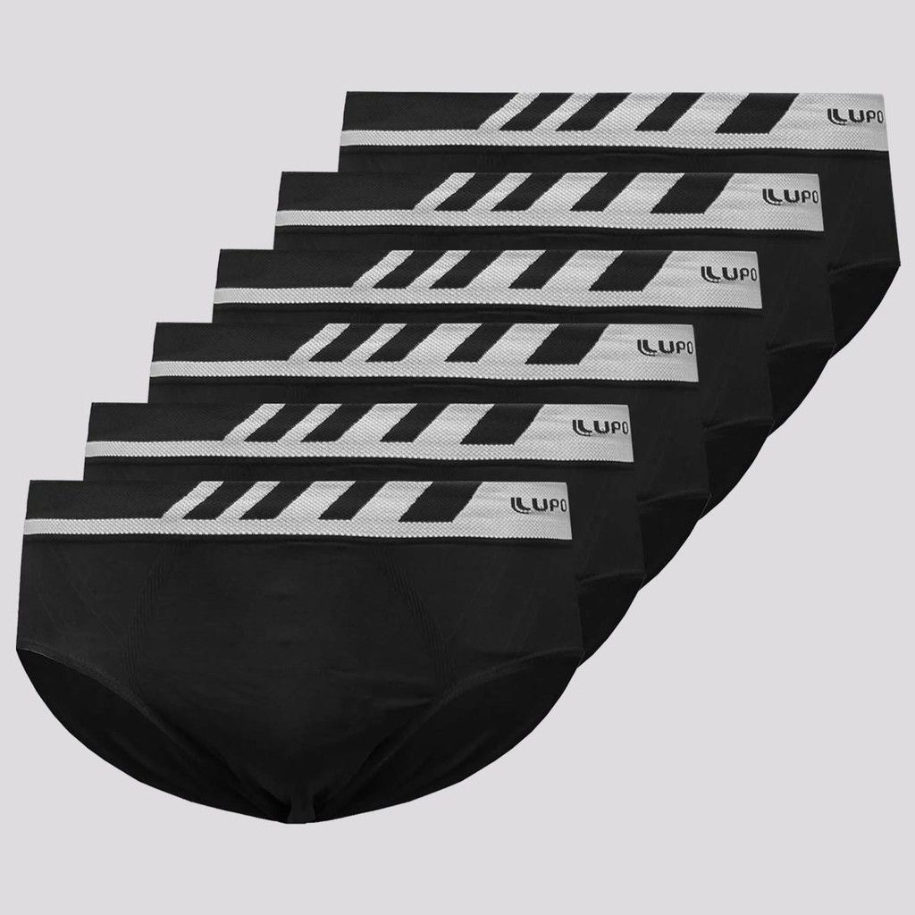 Cuecas Slip Lupo Microfibra: Conforto Sem Limites!