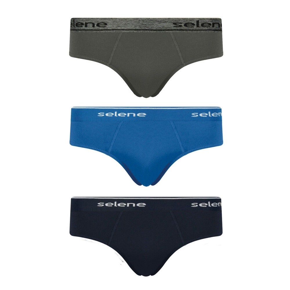 Cuecas Slip Selene: Conforto em Kit com 3!