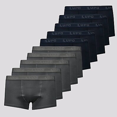 Cuecas Sunga Lupo: Kit 10 Conforto e Estilo