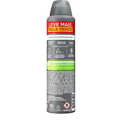 Desodorante Dove Men+Care Proteção Total 250 ml: 72h de Frescor e Cuidado