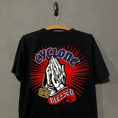 Camiseta Cyclone Blessed Oversized: Conforto e Estilo que Virou Cult