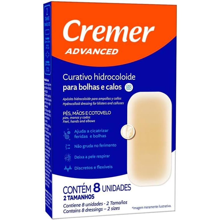 Curativo Cremer Hidrocoloide: Alívio Imediato para Calos e Bolhas