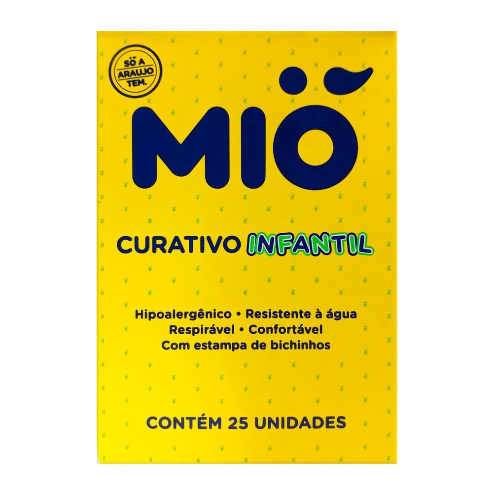 Curativo Infantil Mió: Proteção e Diversão!