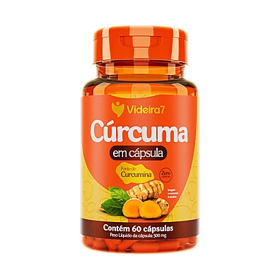 Cúrcuma Pura 500mg: Alívio Natural e Saúde!