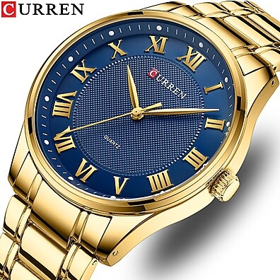 CURREN 8409 X – Relógio Masculino à Prova d'Água