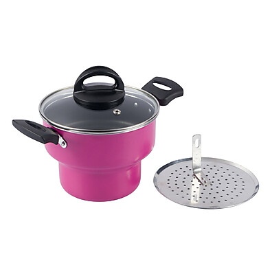 Cuscuzeira Antiaderente Rosa: Cuscuz Perfeito!